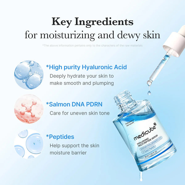 MEDICUBE Hyaluronic Multi Peptide Serum 30ml