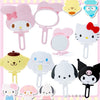 SANRIO Character Face Shape Folding Hand Mirror
