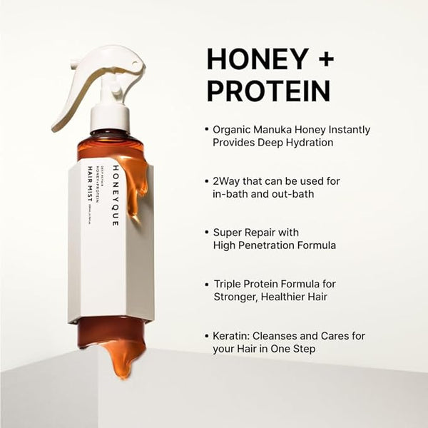 HONEYQUE Deep Repair Honey + Protein Hair Mist 200mL