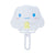 SANRIO Character Face Shape Folding Hand Mirror