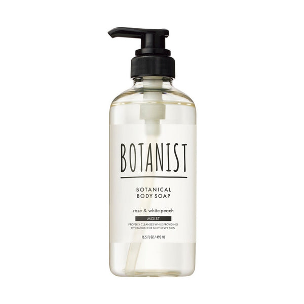 BOTANIST Body Soap (Moist) Rose & White Peach 490ml