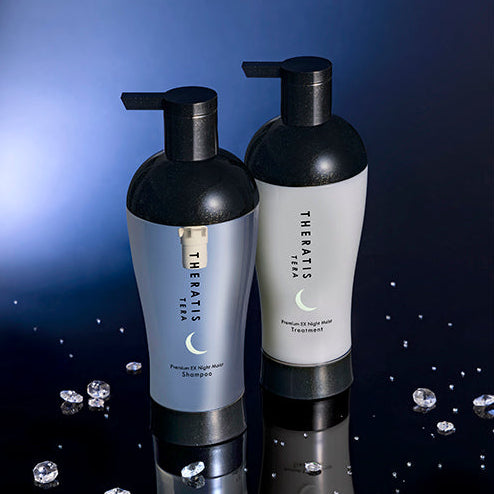 THERATIS TERA Premium EX Night Moist Shampoo / Conditioner 435ml