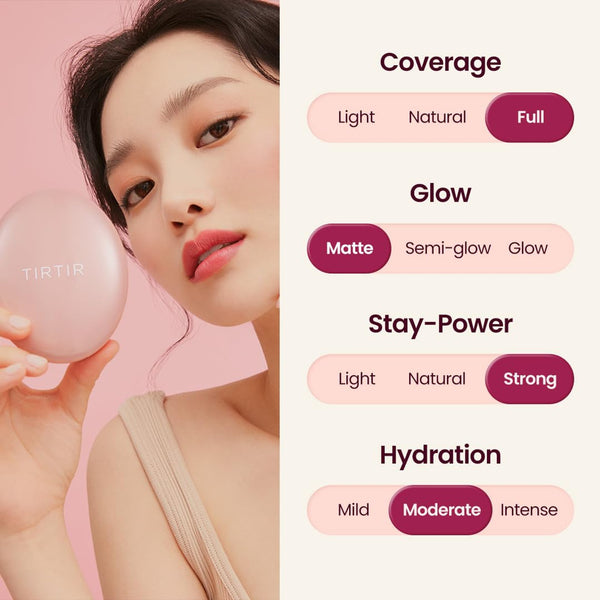 TIRTIR Mask Fit All Cover Pink Cushion Foundation 18g