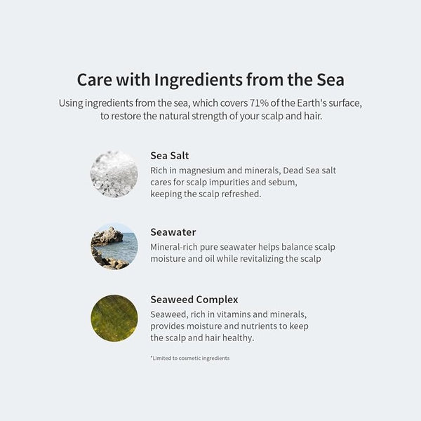 GROWUS Sea Salt Therapy Scalp Scaler 250g