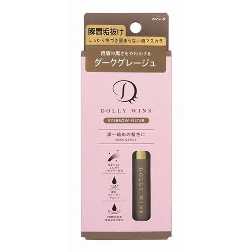 KOJI DOLLY WINK EYEBROW FILTER NO.04 DARK GREIGE