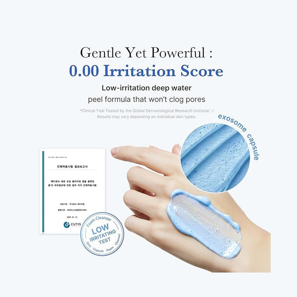 MEDICUBE Zero Pore SA Clear Capsule Cleansing Foam 120g