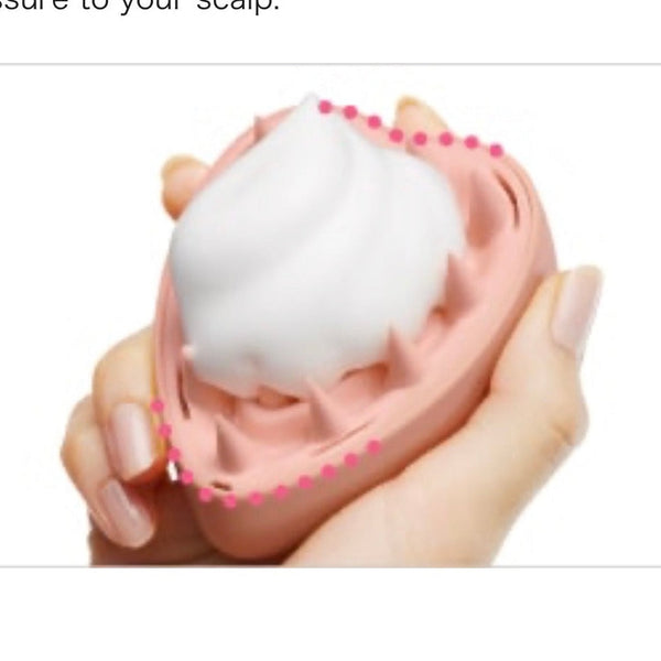 ReFa HEART BRUSH for SCALP- Mat Rose