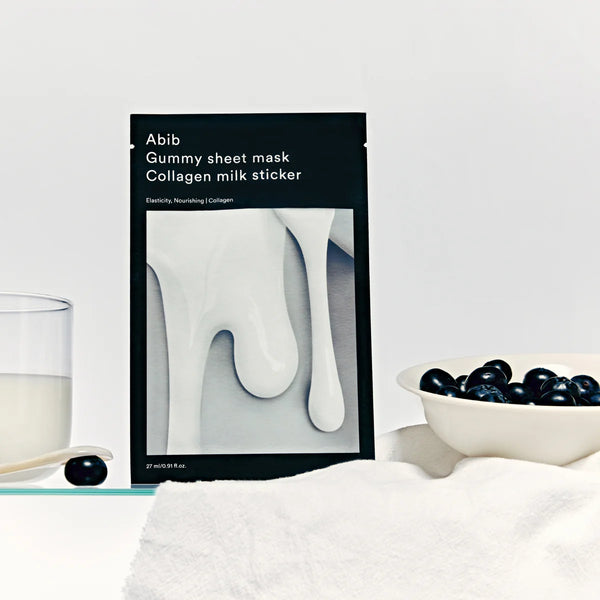 ABIB Gummy Sheet Mask Collagen Milk Sticker 27ml