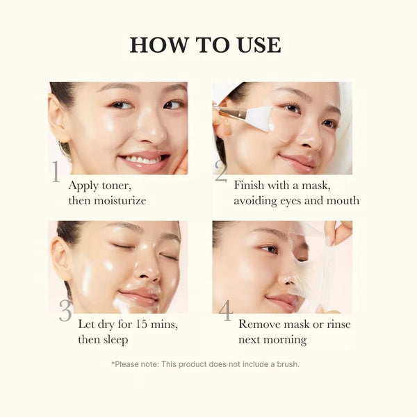 MEDICUBE Kojic Acid Turmeric Night Wrapping Mask 75ml