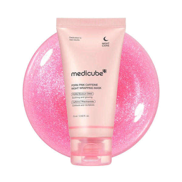 MEDICUBE PDRN Pink Caffeine Night Wrapping Mask 75ml