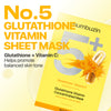 Numbuzin No.5+ Glutathione Vitamin Concentrated Mask 27ml