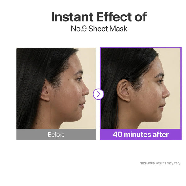 Numbuzin No.9 NAD+ Bio Lifting-Sil Full Face Mask