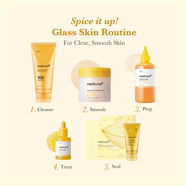 MEDICUBE Kojic Acid Turmeric Pad 70 pads