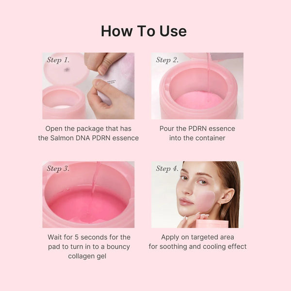 MEDICUBE PDRN Pink Collagen Toning Gel Toner Pad 70 pads
