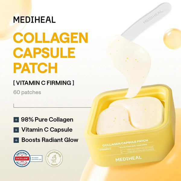 MEDIHEAL Collagen Capsule Patch Vitamin C Firm Brightening 60 patches