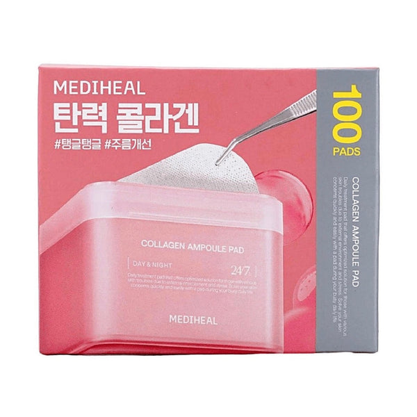 MEDIHEAL Collagen Ampoule Pad 100 pads