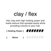 GATSBY Meta Rubber Clay/Flex 65g