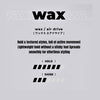 GATSBY Meta Rubber Wax/Air Drive 65g