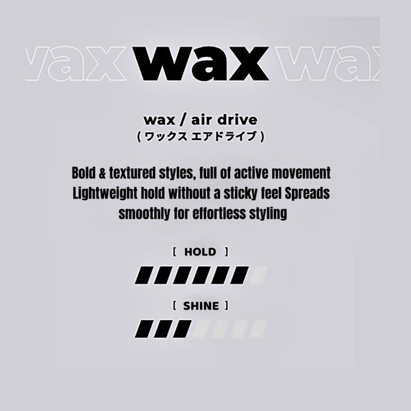 GATSBY Meta Rubber Wax/Air Drive 65g