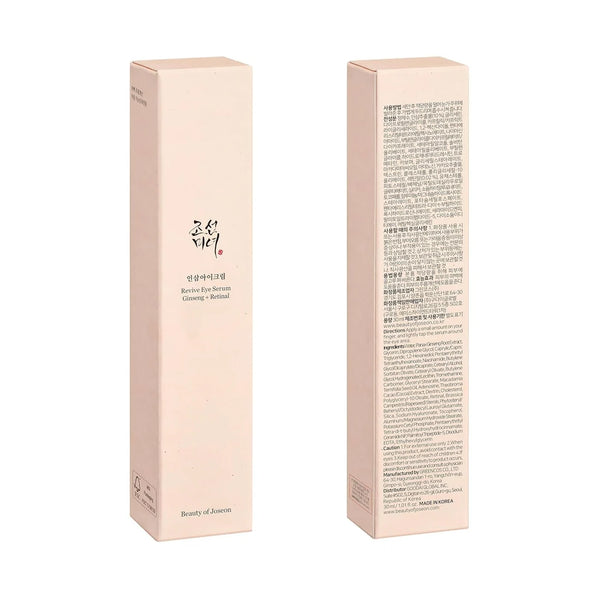 BEAUTY OF JOSEON Revive Eye Serum: Ginseng + Retinal 30ml