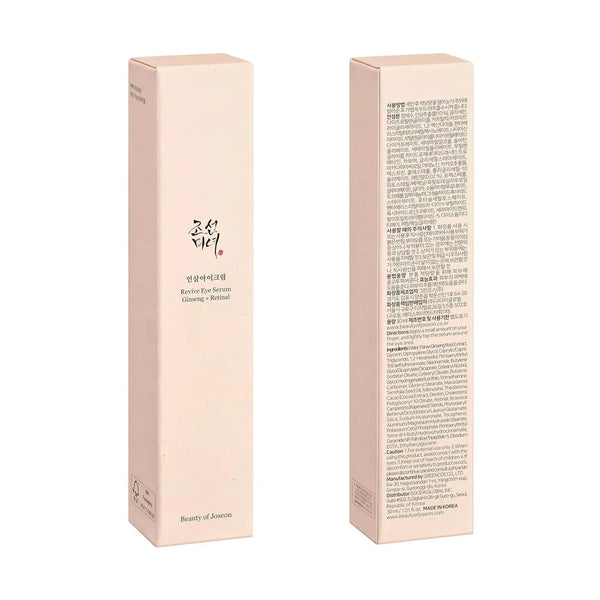 BEAUTY OF JOSEON Revive Eye Serum: Ginseng + Retinal 30ml