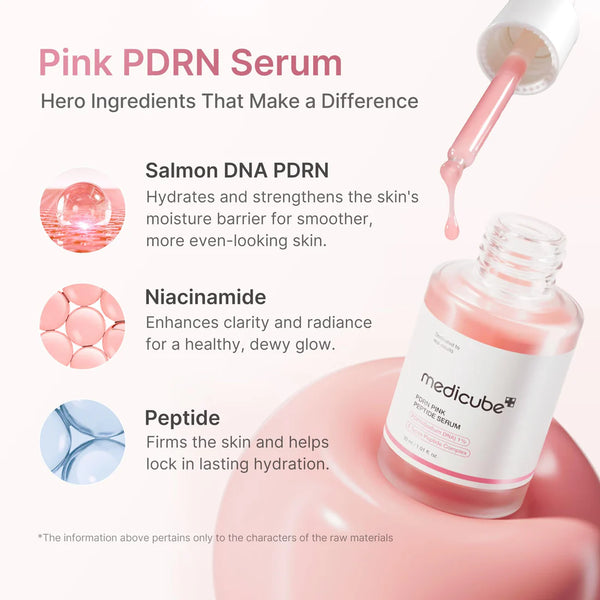 MEDICUBE PDRN Pink Peptide Serum 30ml