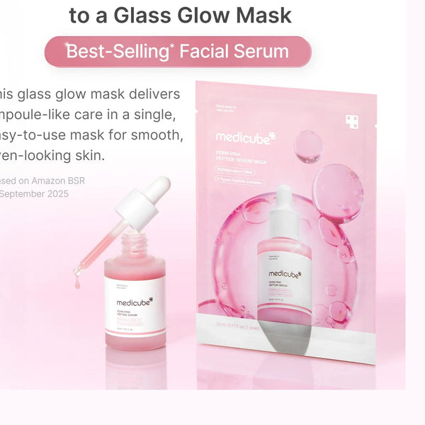 MEDICUBE PDRN Pink Peptide Serum Mask 23ml