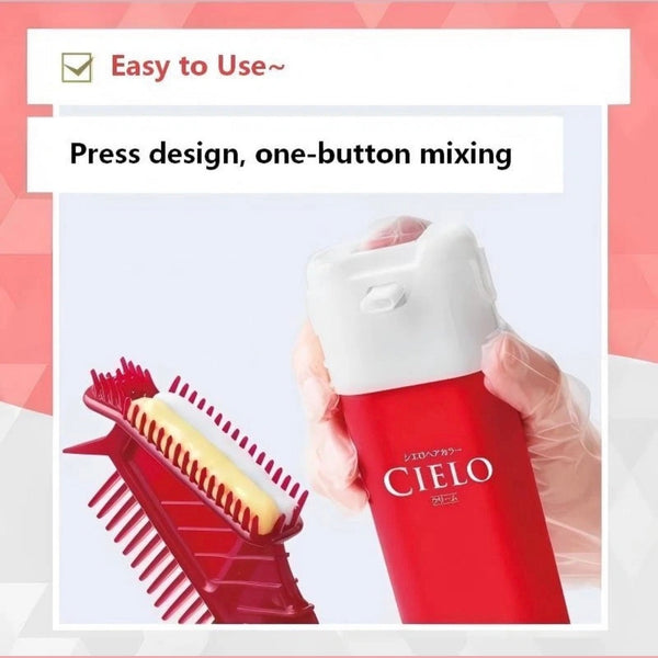 CIELO Hair Color Cream for Gray Hair