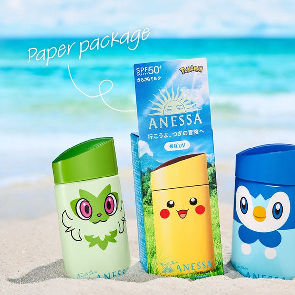 ANESSA Perfect UV Sunscreen Skincare Milk SPF50+ PA++++ 60ml Pokémon Limited Edition