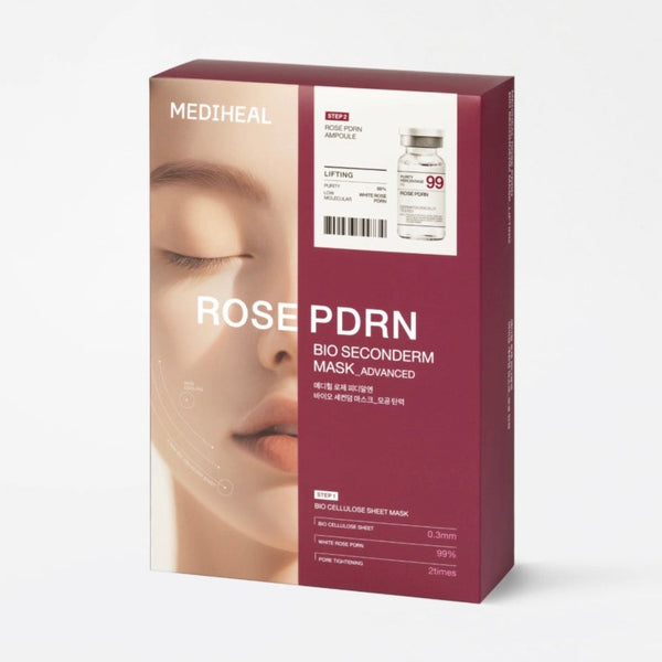 MEDIHEAL Rose PDRN Bio Seconderm Mask Advanced