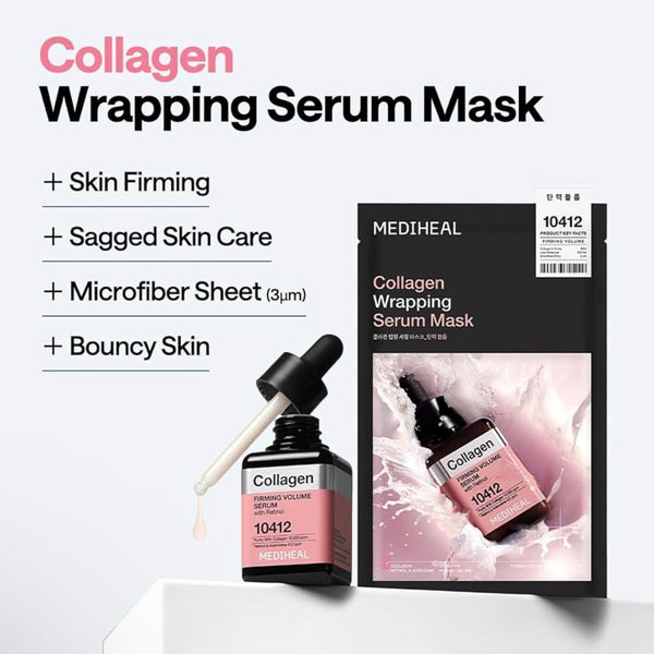 MEDIHEAL Collagen Wrapping Serum Mask