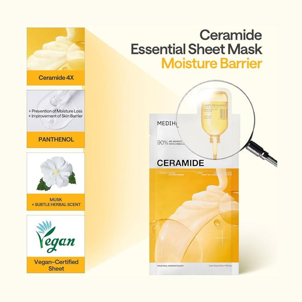 MEDIHEAL Ceramide Essential Mask-Moisture Barrier