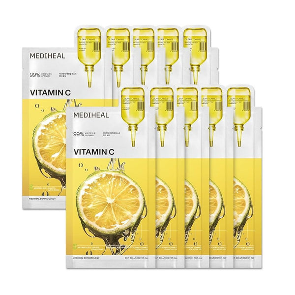 MEDIHEAL Vitamin C Essential Mask-Clear Toning