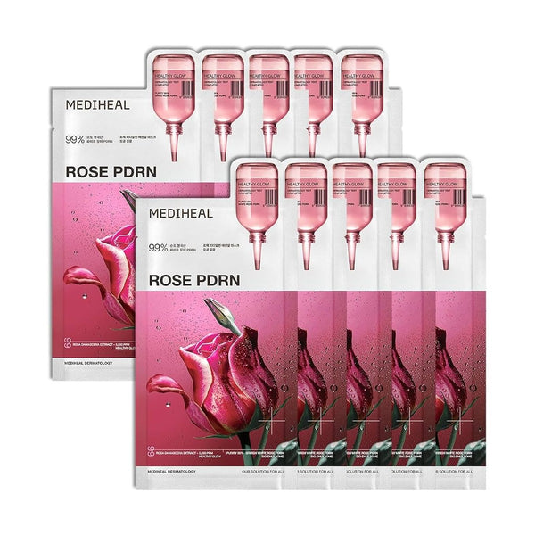 MEDIHEAL Rose PDRN Essential Mask-Healthy Glow