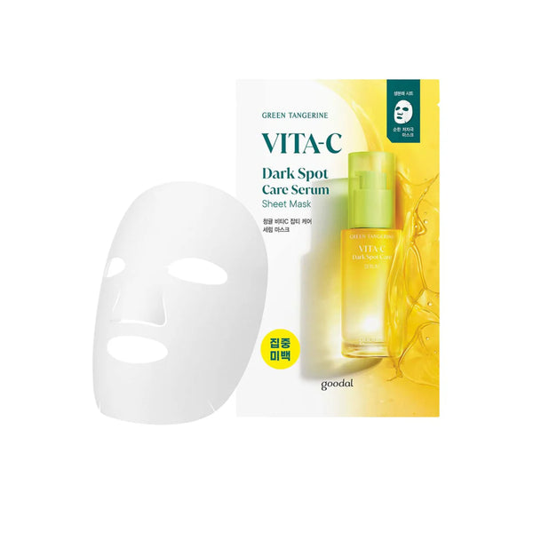GOODAL Green Tangerine Vita-C Dark Spot Care Serum Sheet Mask
