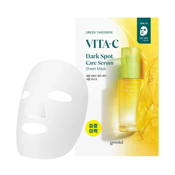 GOODAL Green Tangerine Vita-C Dark Spot Care Serum Sheet Mask