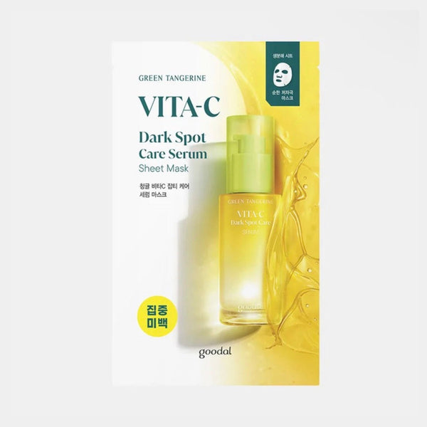 GOODAL Green Tangerine Vita-C Dark Spot Care Serum Sheet Mask