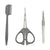 Kai eyebrow trimming set KQ1825 1pc
