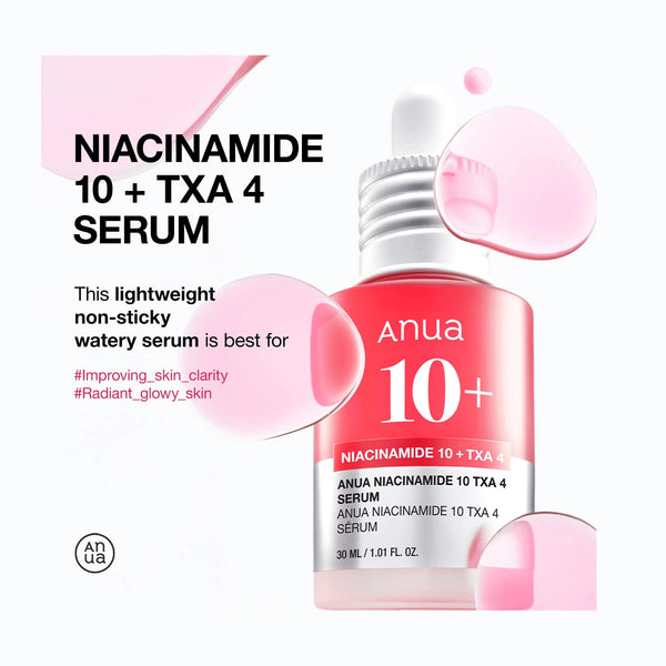 ANUA Niacinamide 10% +TXA 4% Serum 30ml