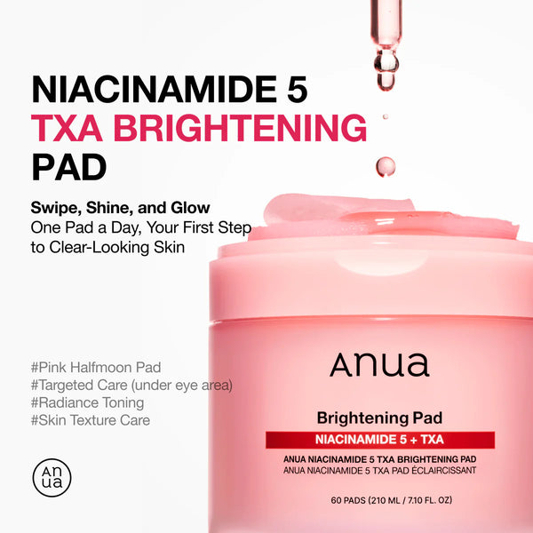 ANUA Niacinamide 5 TXA Brightening Pad (210ml/60Pads)