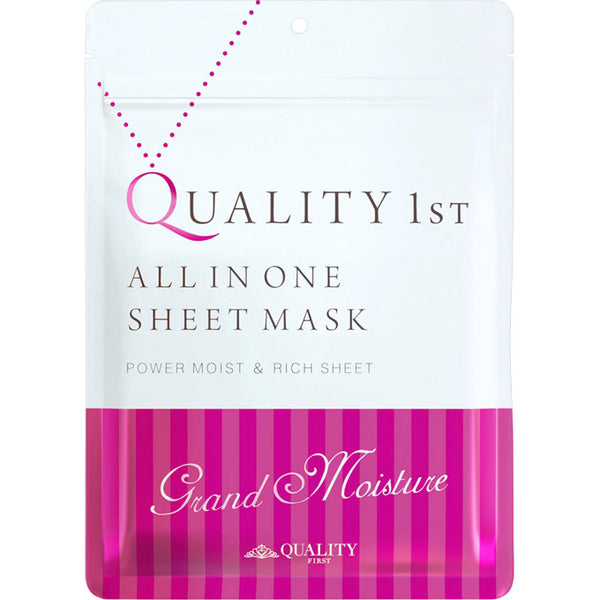 QUALITY FIRST All In One Sheet Mask (Grand Moisture) 7pcs