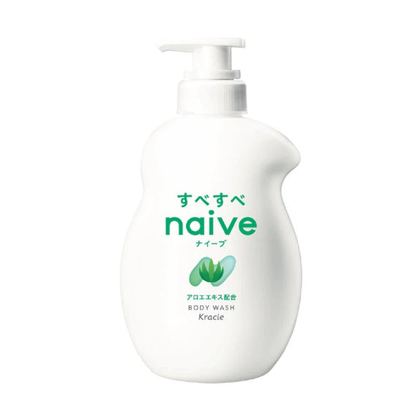 KRACIE Naive Body Soap Aloe Pump