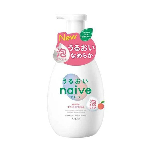 KRACIE Naive Foaming Body Wash Moist Pump