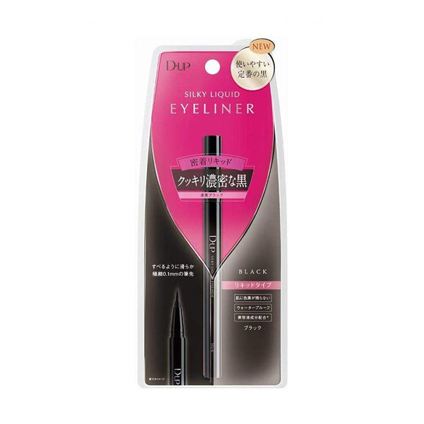 DUP Silky liquid eyeliner WP waterproof jet black