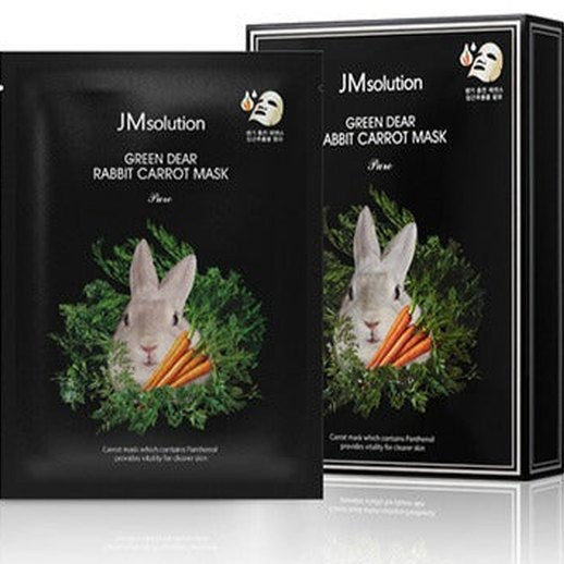 JMSolution Green Dear Rabbit Carrot Mask 10pcs