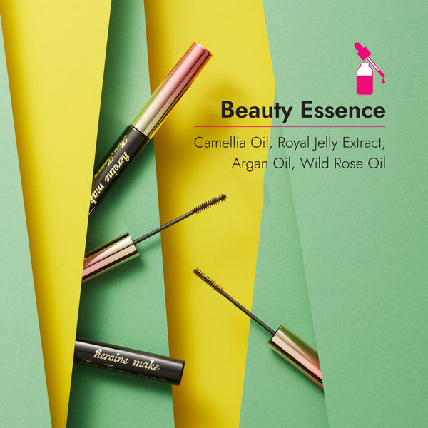 beauty essence: camelia oil, royal jelly extract, argan oil, wild rose oil