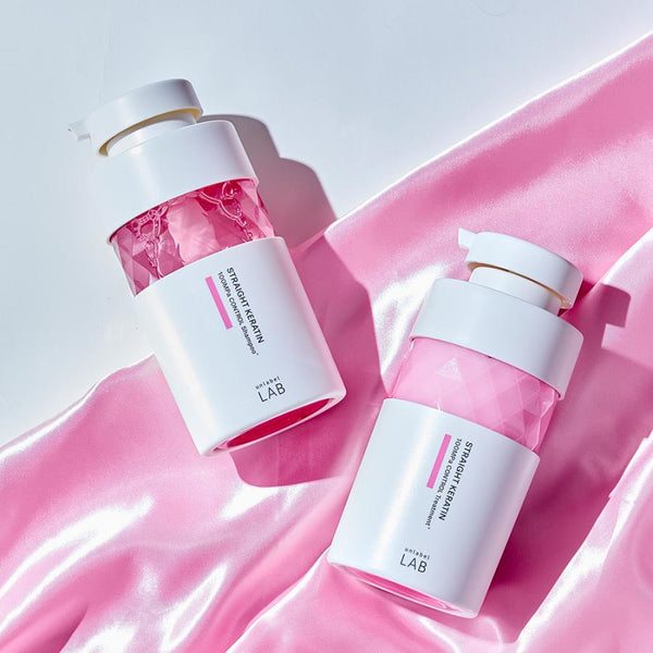 UNLABEL LAB Straight Keratin Control Shampoo / Conditioner 400ml