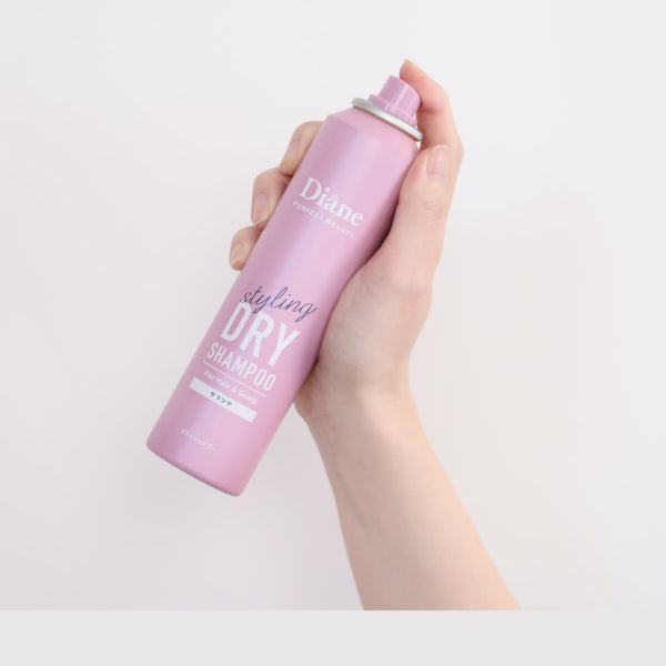 Perfect Beauty Styling Dry Shampoo Smooth & Shine on white background