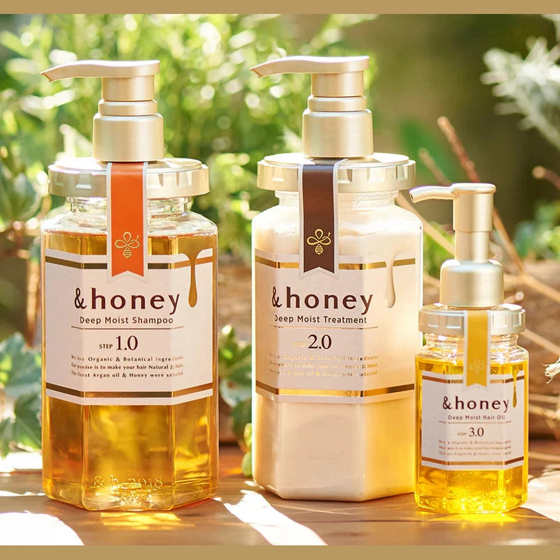 VICREA &Honey Deep Moist Shampoo / Conditioner 440ml – SHIBUYALA VICREA &Honey Deep Moist Shampoo / Conditioner 440ml – SHIBUYALA