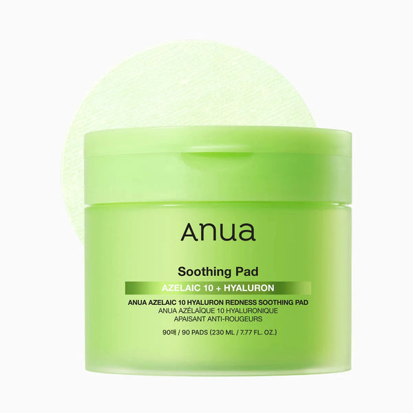 ANUA Azelaic 10 Hyaluron Redness Soothing Pad （210ml / 60pads）